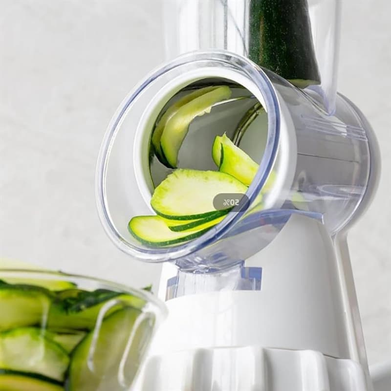 Coupe-légumes multifonctionnel, trancheuse ronde 3 En 1 - Cuisine - صورة 4