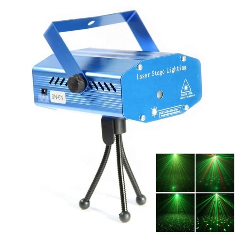 Projecteur de lumières laser LED RG stroboscopique à commande vocale 3 modes - Électronique - صورة 5