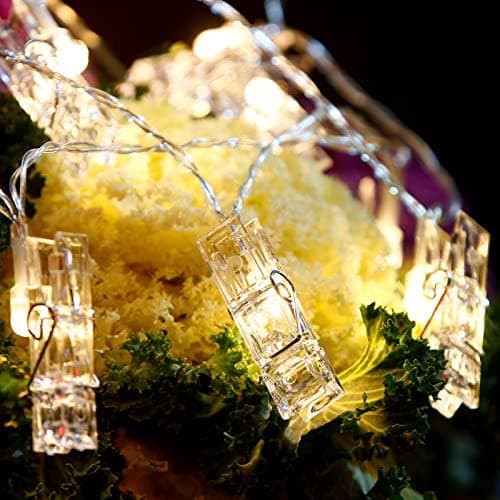 Clips lumineux pour accrocher des photos décoration intérieure - Décoration - صورة 5