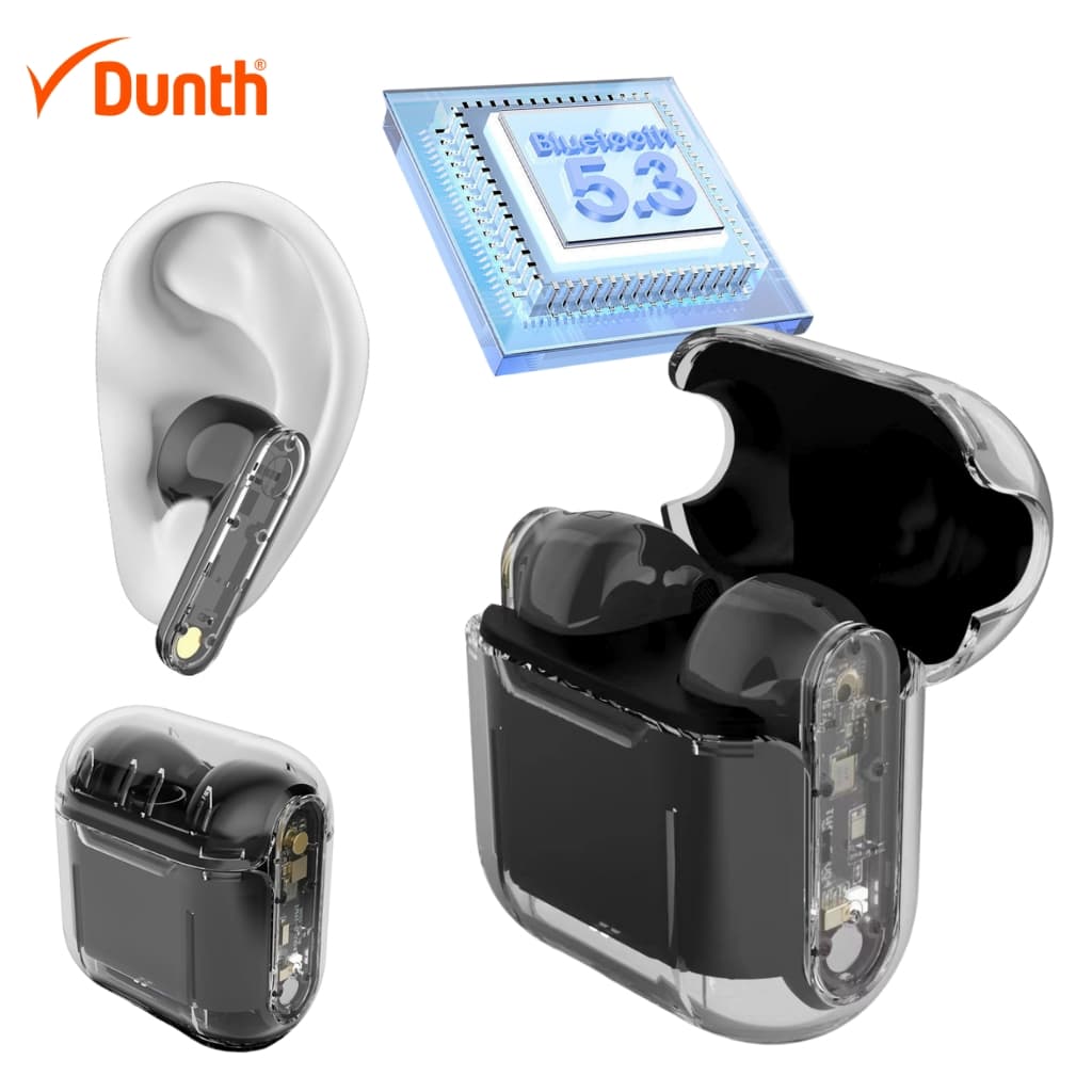 Écouteurs sans fil bluetooth, écouteur mains libres, couleur noir DUNTH DU-T151 - Électronique - صورة 1