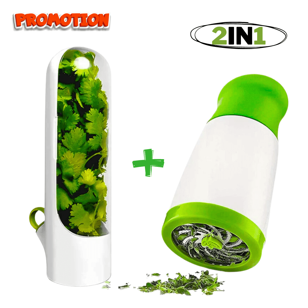 Pack Ramadan 2in1 Capsule de stockage et Moulin à herbes et à épices manuel - Cuisine - صورة 1
