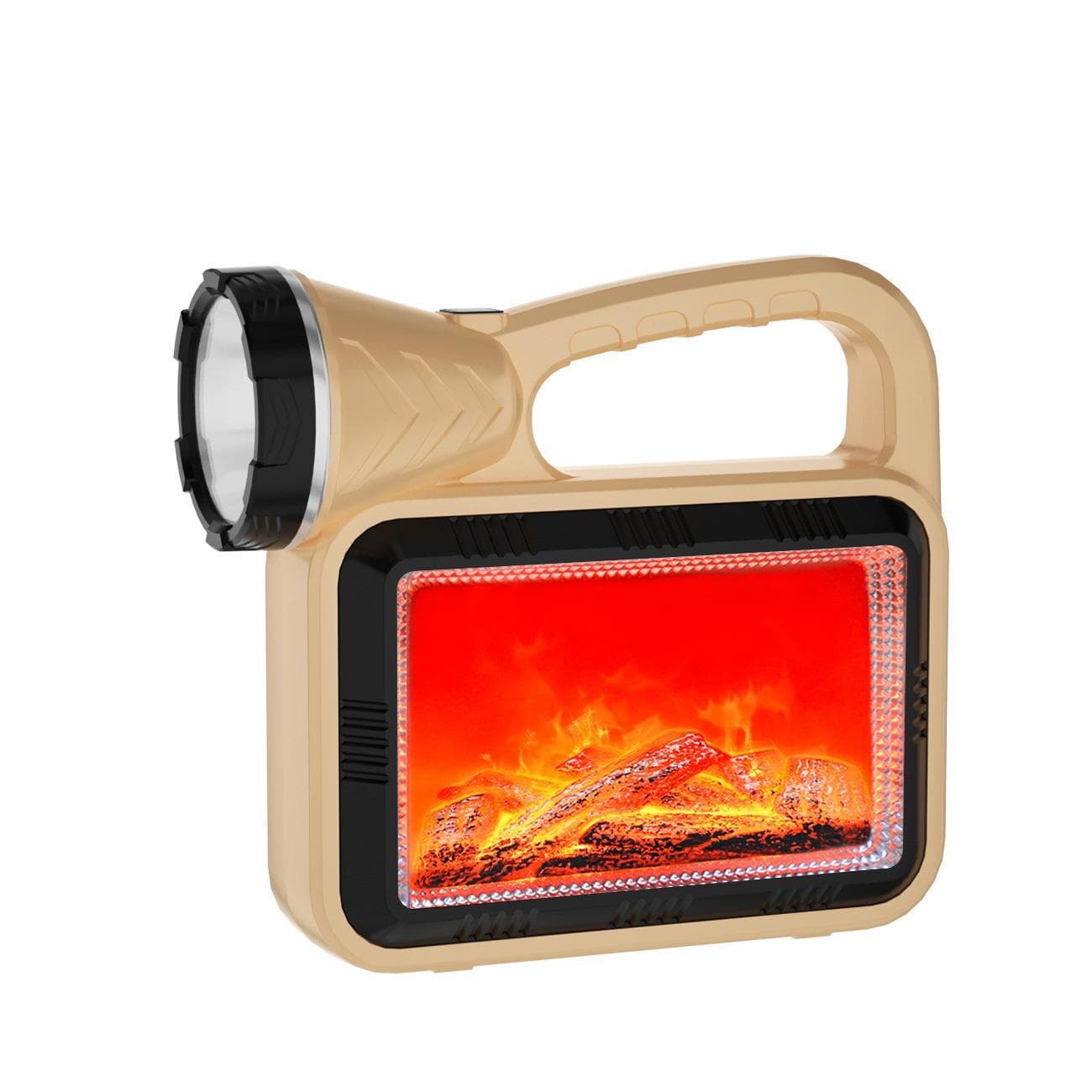 lampe de camping solaire LED à flamme d'atmosphère multifonction charge USB et Power-bank - Camping et Randonnée - صورة 4