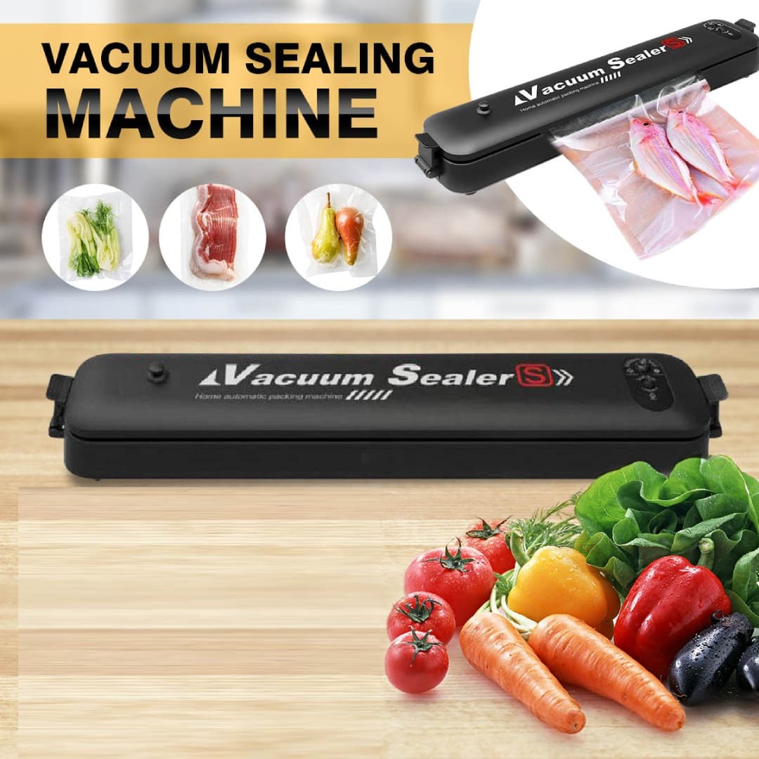 Scelleuse Sac Plastique Alimentaire pour le stockage avec 10 sac gratuit - Cuisine - صورة 1