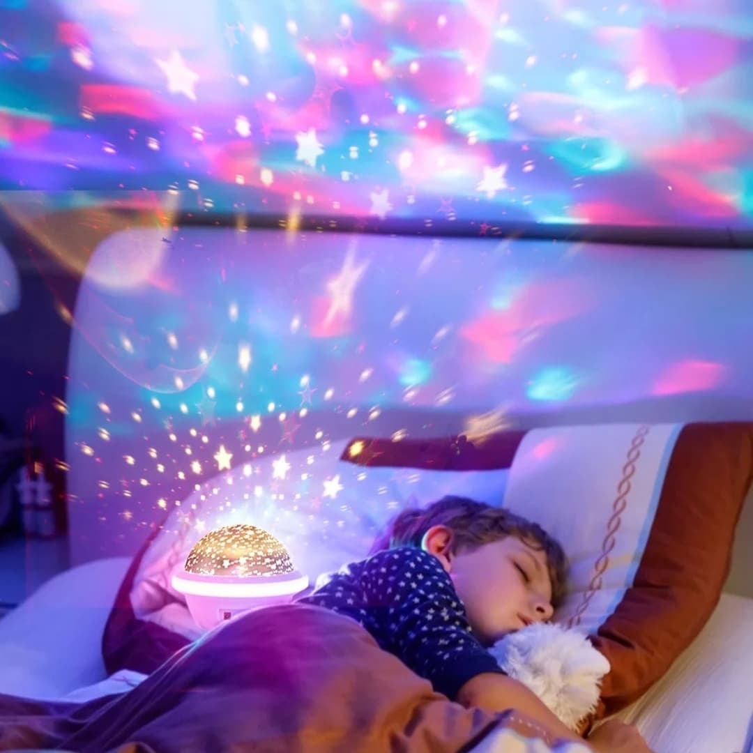 Projecteur LED ciel étoilé pour enfants, lampe de nuit, romantique, coloré RGB - Divers - صورة 4