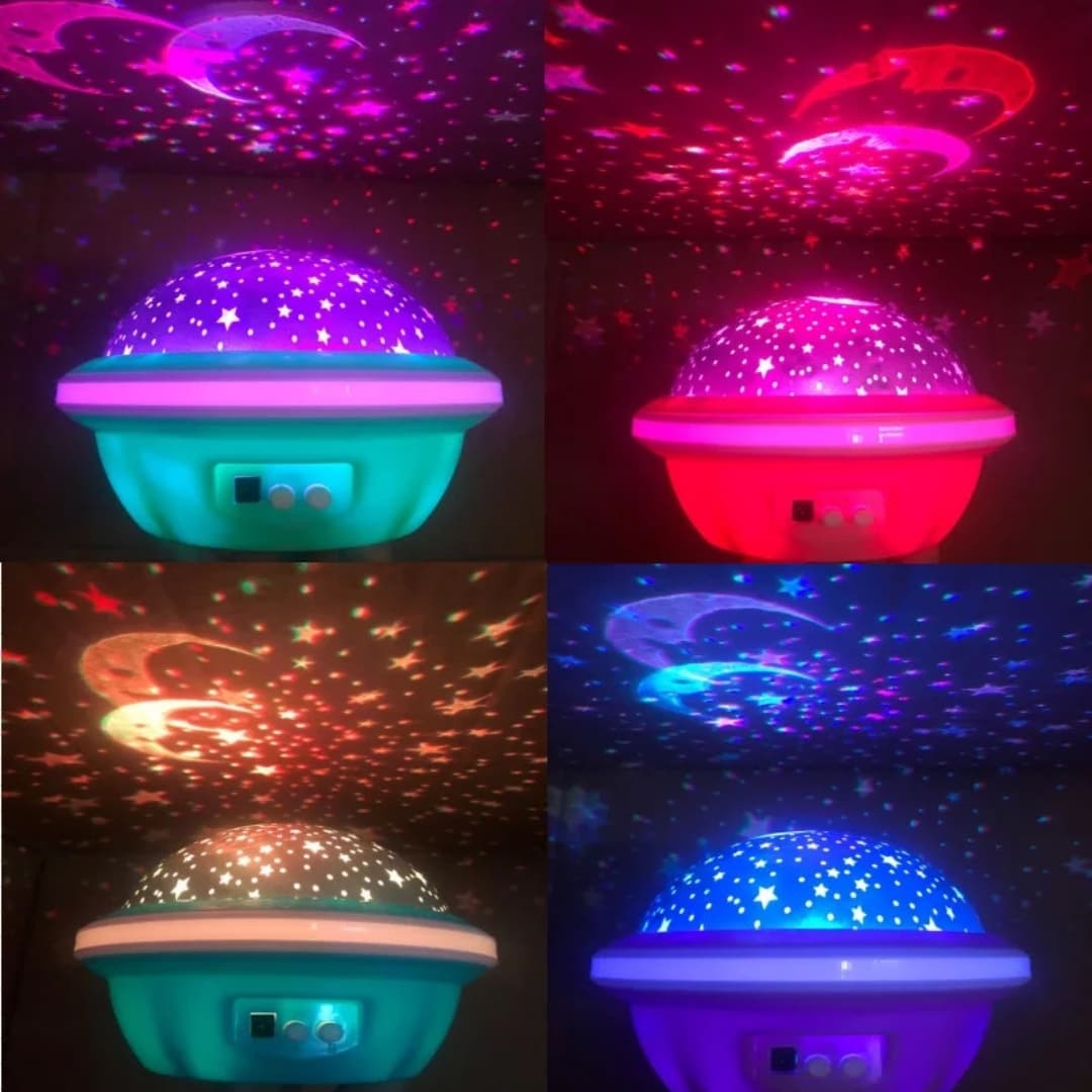 Projecteur LED ciel étoilé pour enfants, lampe de nuit, romantique, coloré RGB - Divers - صورة 5