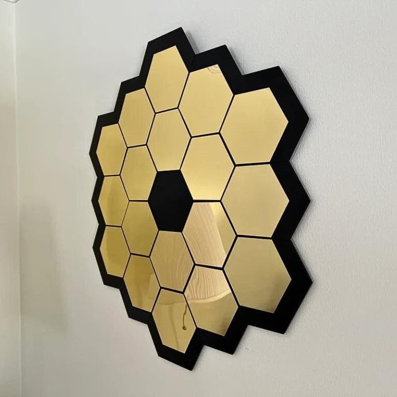 Décoration murale miroir Abeille Miroir Acrylic 40 Cm / 45 Cm - Décoration - صورة 1