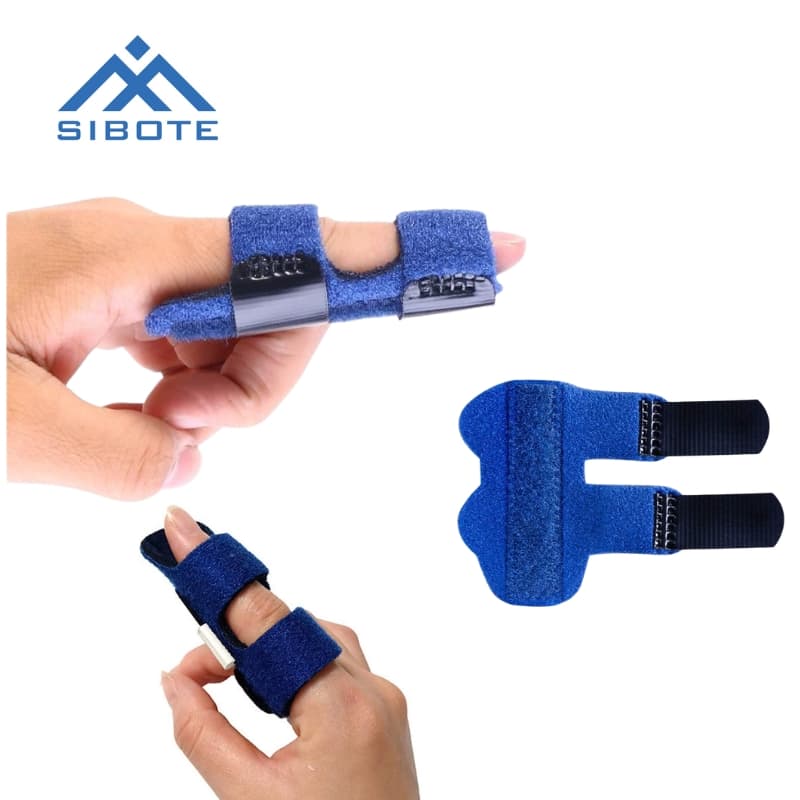 Attelle De Doigt ,Index en Aluminium Réglable Moyen Doigt Récupération Protection Contre Les Blessures - Soins et Beauté - صورة 1