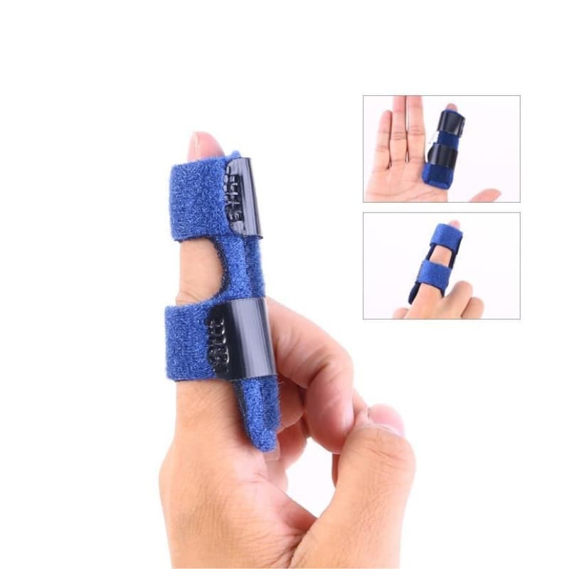 Attelle De Doigt ,Index en Aluminium Réglable Moyen Doigt Récupération Protection Contre Les Blessures - Soins et Beauté - صورة 4