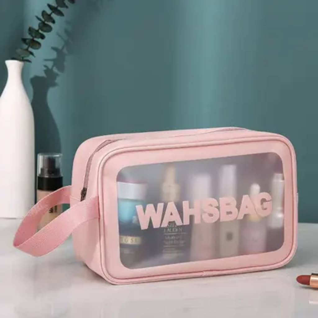 Trousse de Douche Wash-bag transparent, étanche - Soins et Beauté - صورة 2