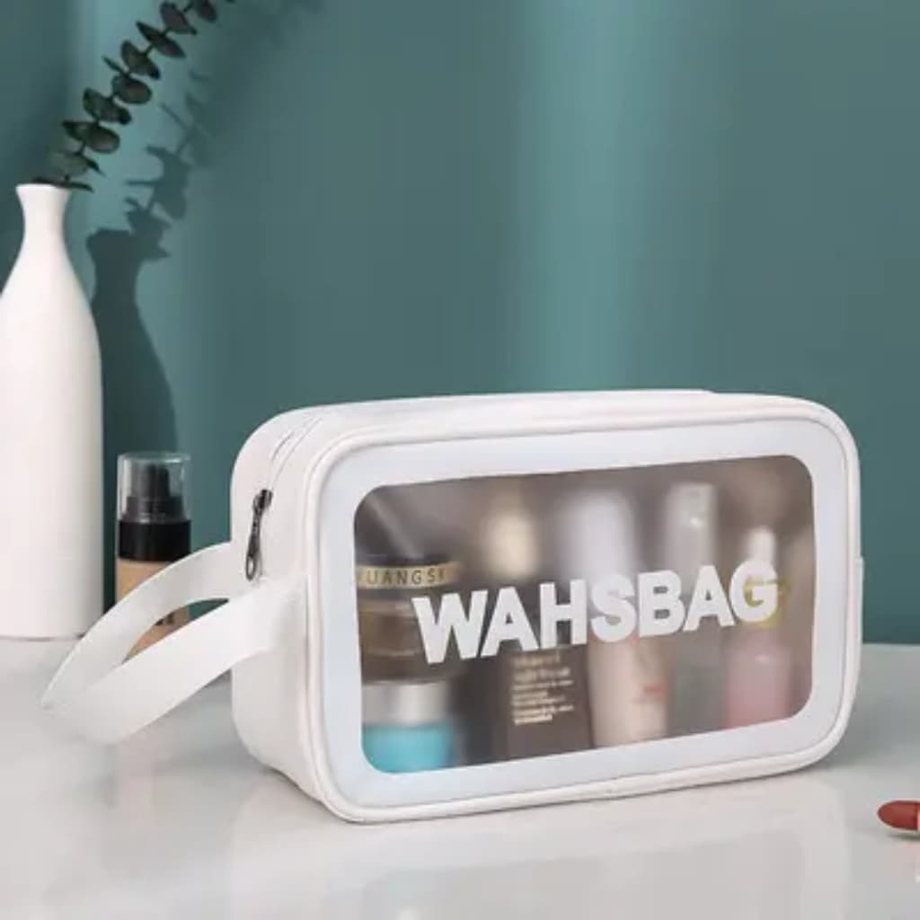 Trousse de Douche Wash-bag transparent, étanche - Soins et Beauté - صورة 4