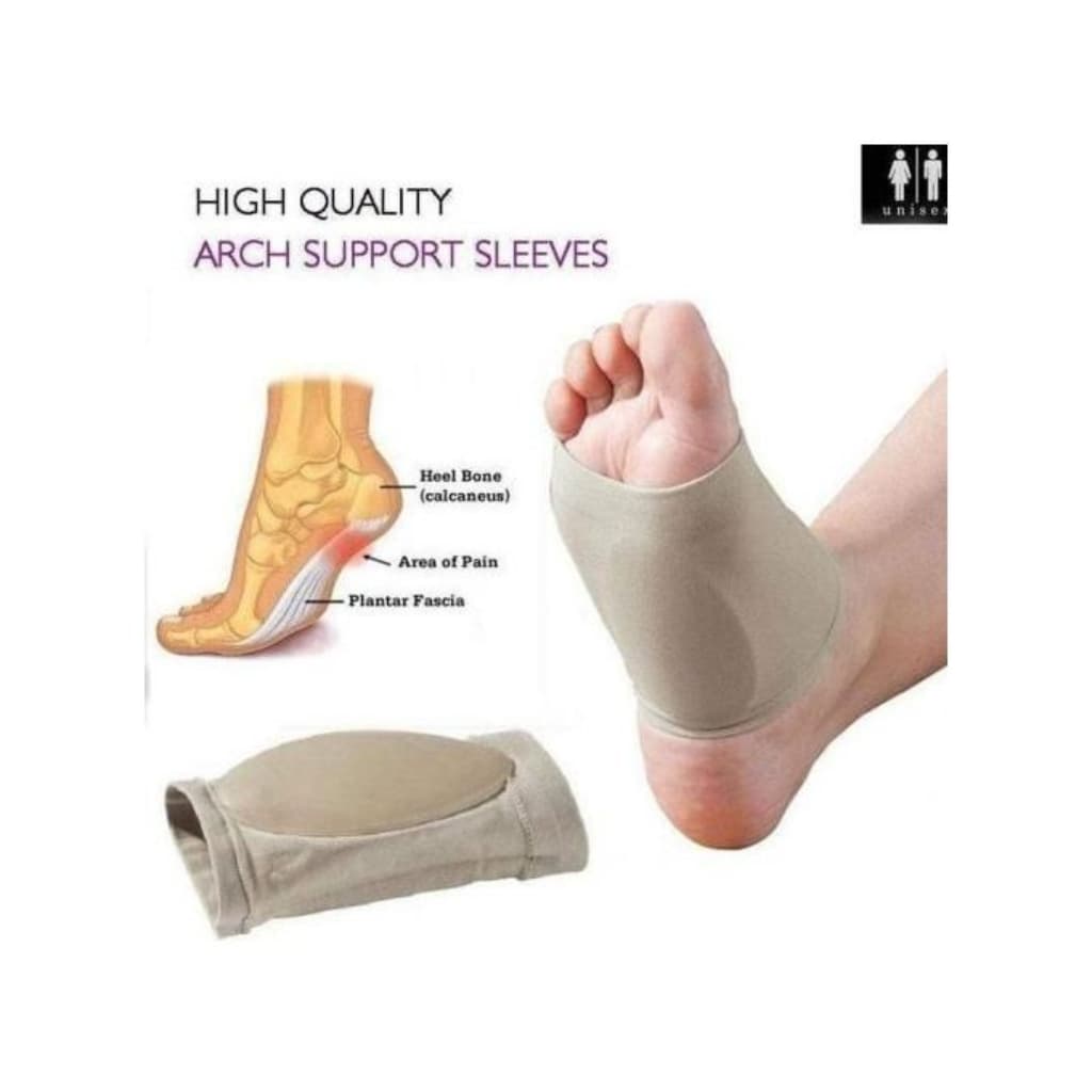 Paire Semelles de pied Soutien de la voûte plantaire en silicone pour fasciite plantaire orthopédique V2 - Soins et Beauté - صورة 2