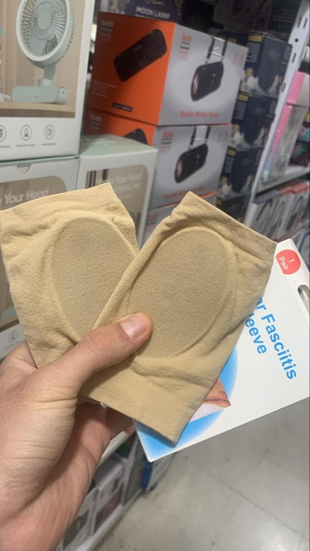 Paire Semelles de pied Soutien de la voûte plantaire en silicone pour fasciite plantaire orthopédique V2 - Soins et Beauté - صورة حقيقية 5