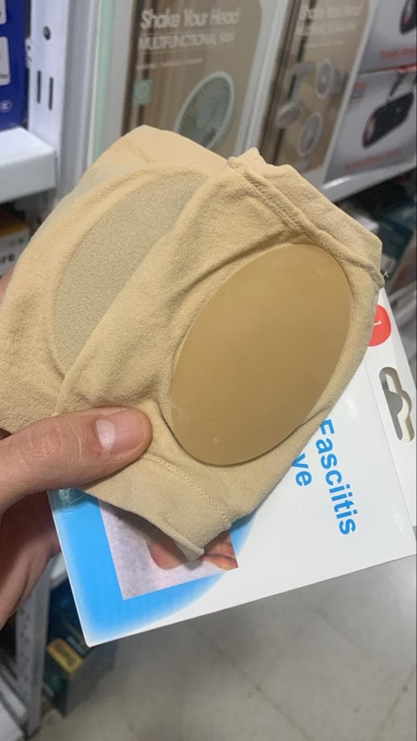 Paire Semelles de pied Soutien de la voûte plantaire en silicone pour fasciite plantaire orthopédique V2 - Soins et Beauté - صورة حقيقية 6