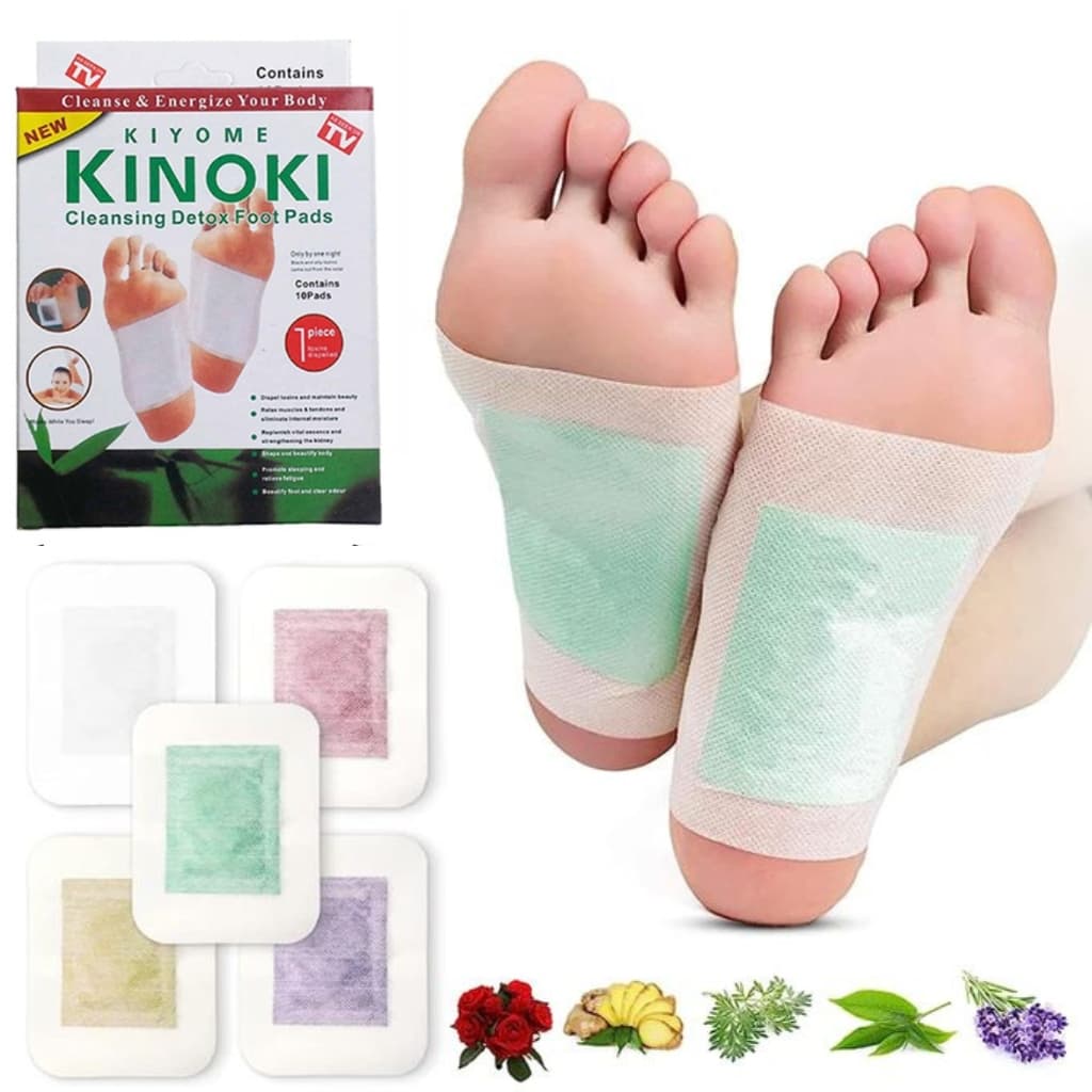 Kinoki Patch Détoxifiant Pour Le Corps - 5 Paires - Blanc - Soins et Beauté - صورة 1