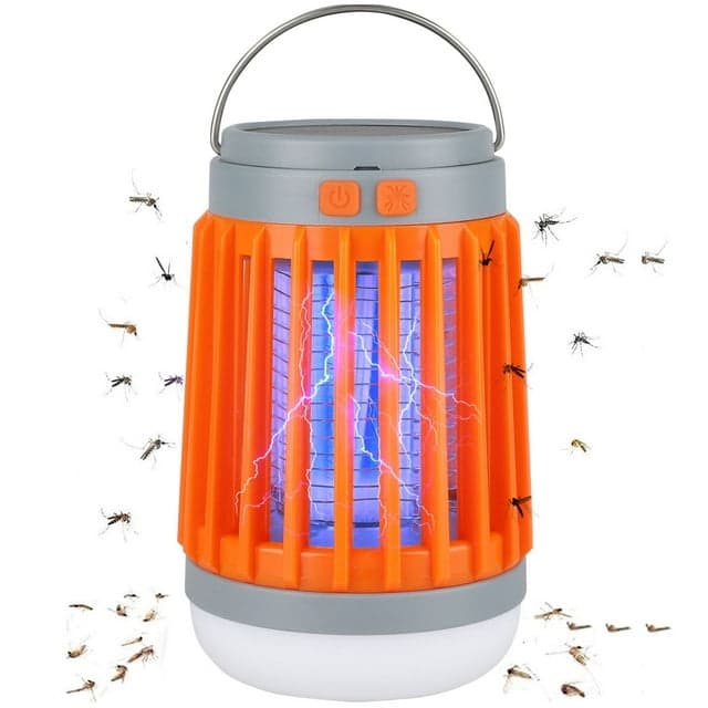 Lampe anti-moustique 3en1 fonctionne à l'énergie solaire et alimentée par batterie rechargeable - Camping et Randonnée - صورة 2