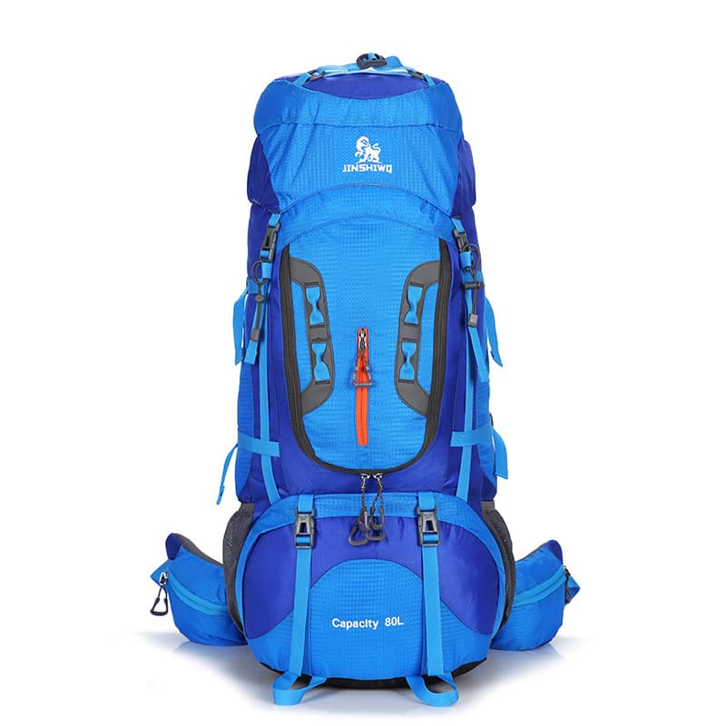 Sac à dos randonnée professionnel 80 L étanche, système de soutien dorsal léger - Camping et Randonnée - صورة 3