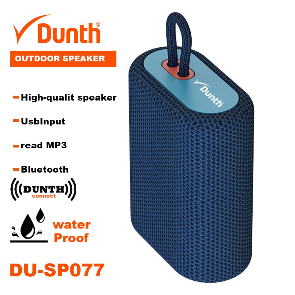 Mini ampli haut parleur sans fil bluetooth, enceinte bluetooth haute fidélité étanch IPX6 5W DUNTH DU-SP077 - Électronique - صورة 1