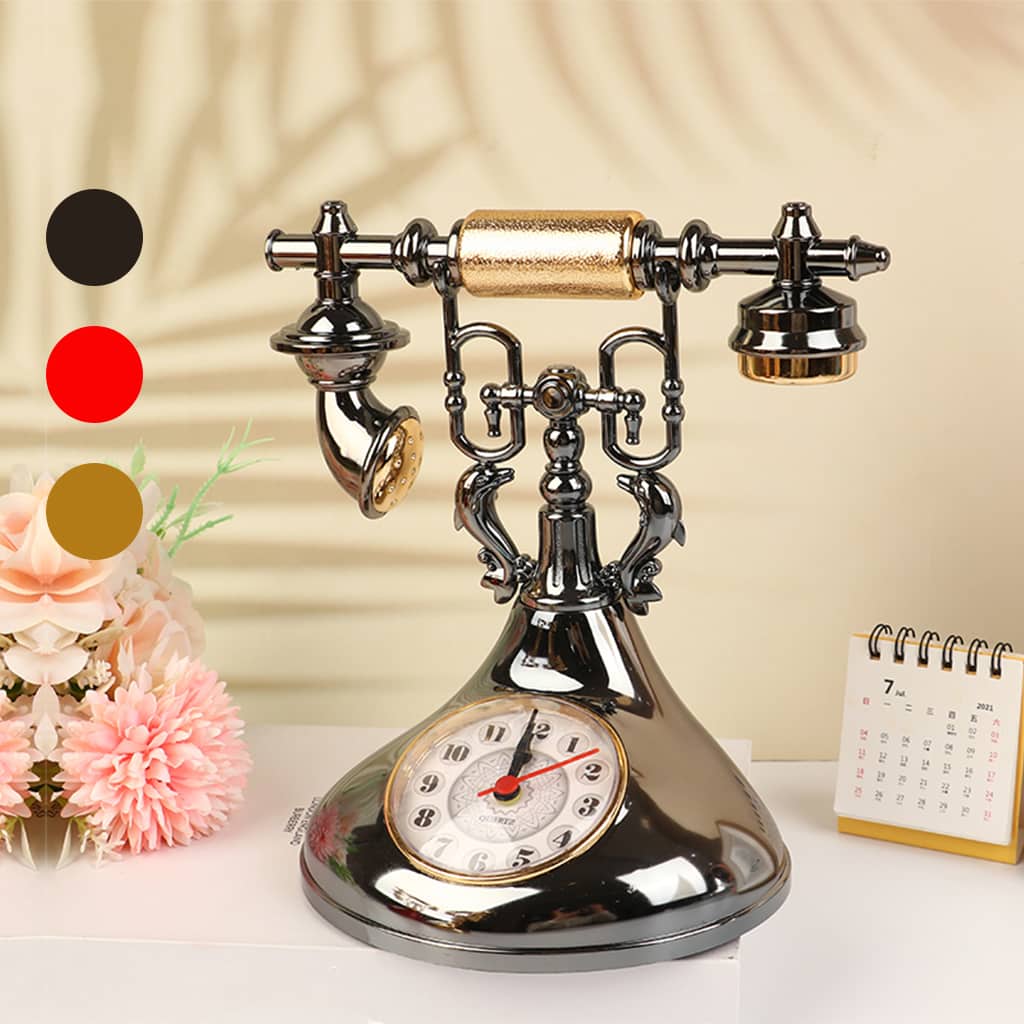 Réveil rétro modèle téléphone pour chronométreur créatif pour la décoration
