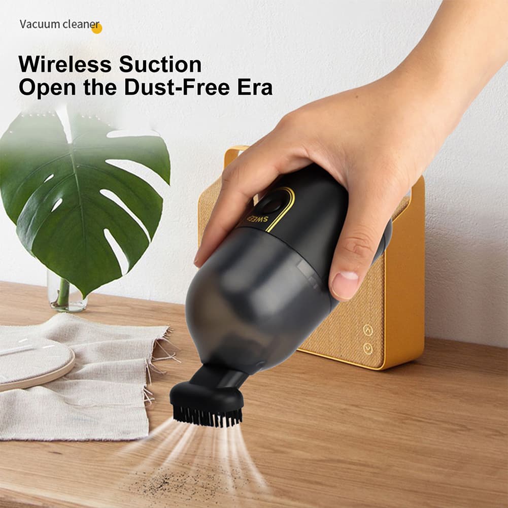 Mini aspirateur à main portable et sans fil pour maisons et voitures - Électronique - صورة 4