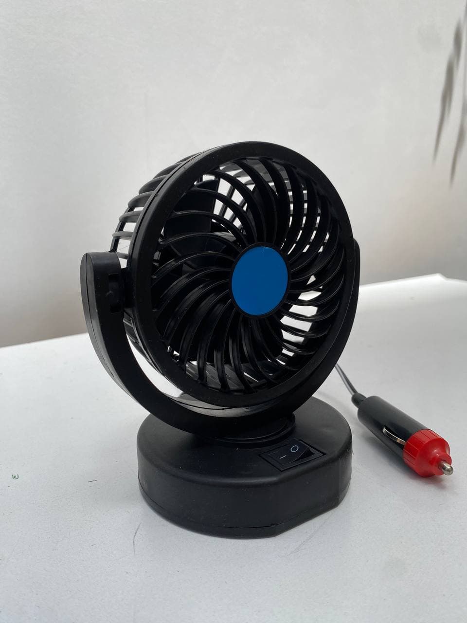 Ventilateur électrique 12V pour tableau de bord de voiture, rotatif à 360 degrés - Accessoires Auto/Moto - صورة حقيقية 10