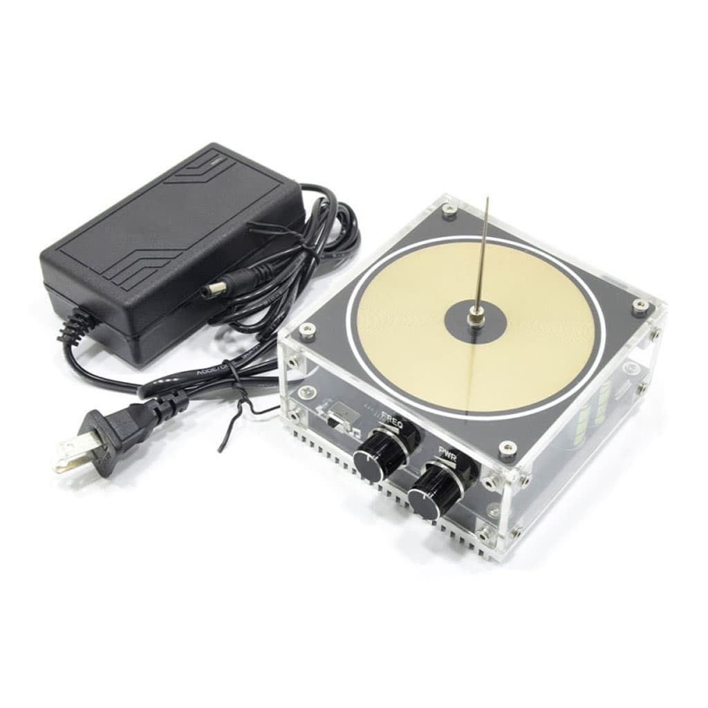 Bluetooth Mini Music Tesla Coil Kit,10 Cm Solid State Touchable Artificial Lightning - Électronique - صورة 5
