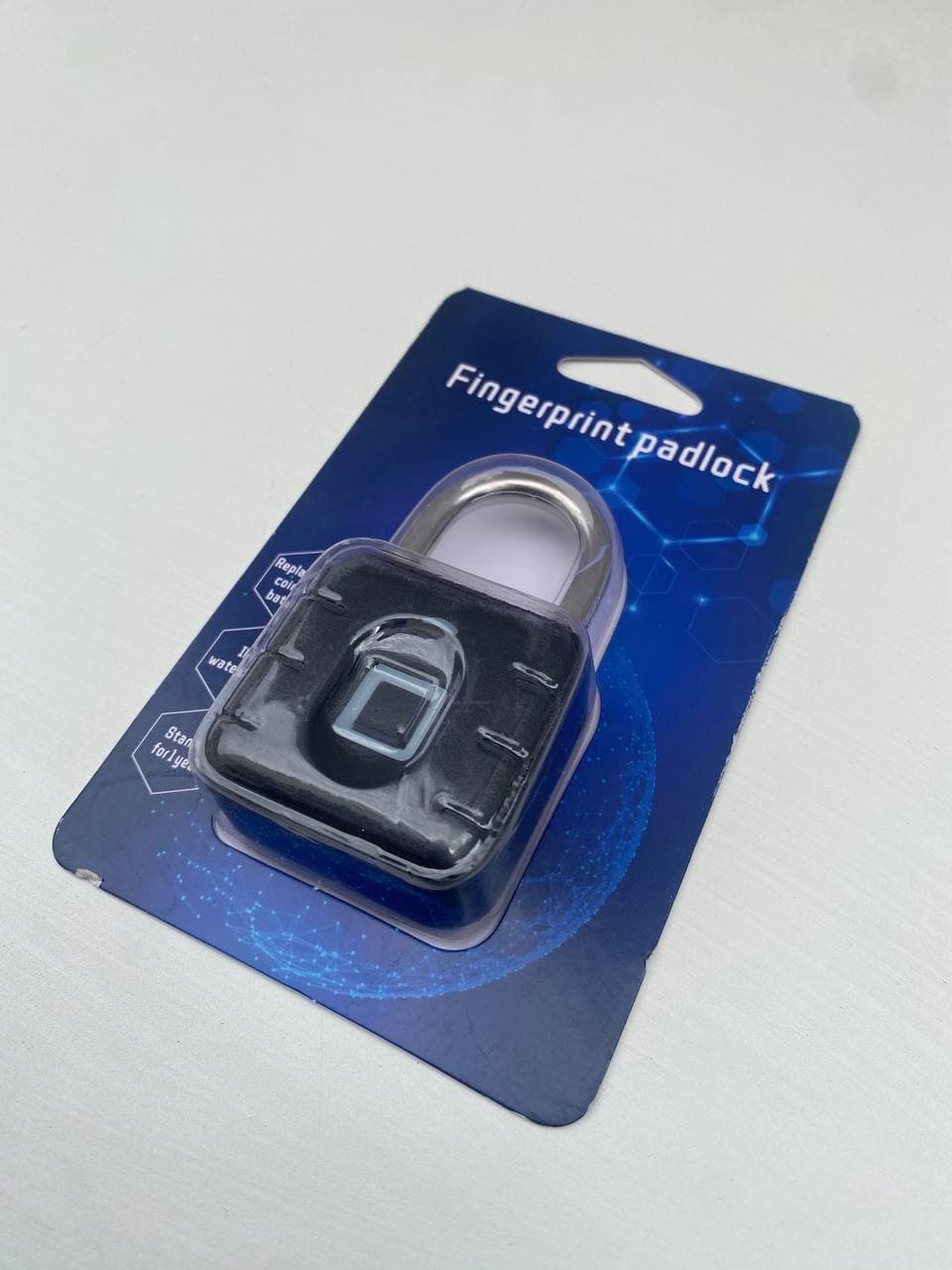 Cadenas à Empreintes Digitales étanche, Serrure Biométrique En Métal Sans Clé - Outillage et Bricolage - صورة حقيقية 8