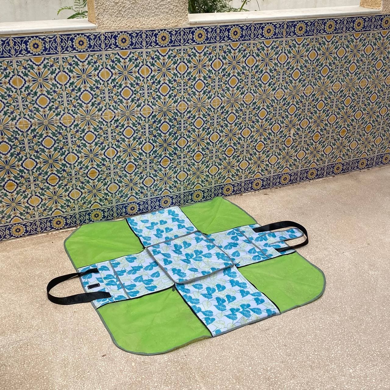 Sac de Camping Transformable en Tapis, Grande Capacité - Camping et Randonnée - صورة حقيقية 6