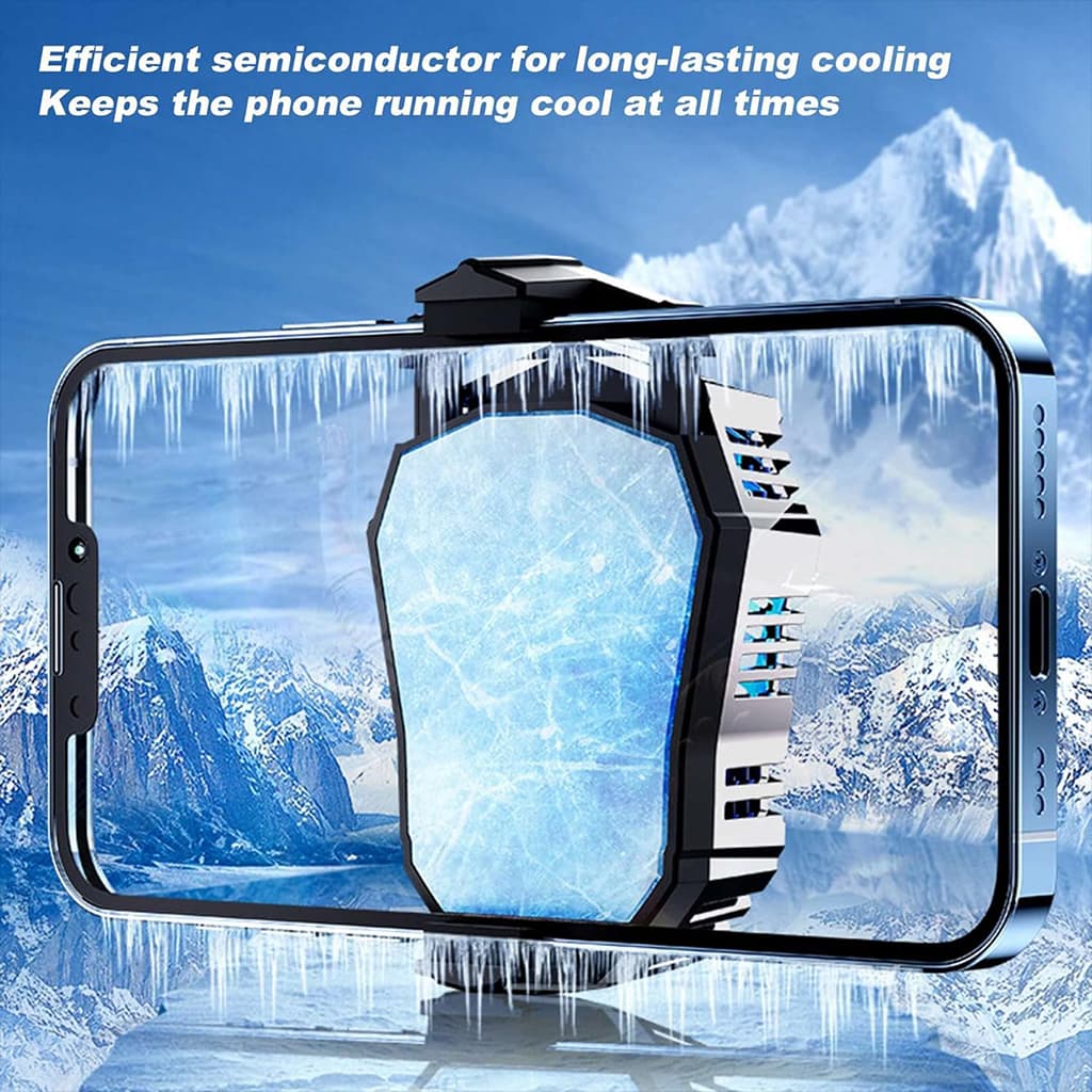 AL-07 Ventilateur de refroidissement CLIP Arrière pour téléphone portable - Jouet & Gaming - صورة 4