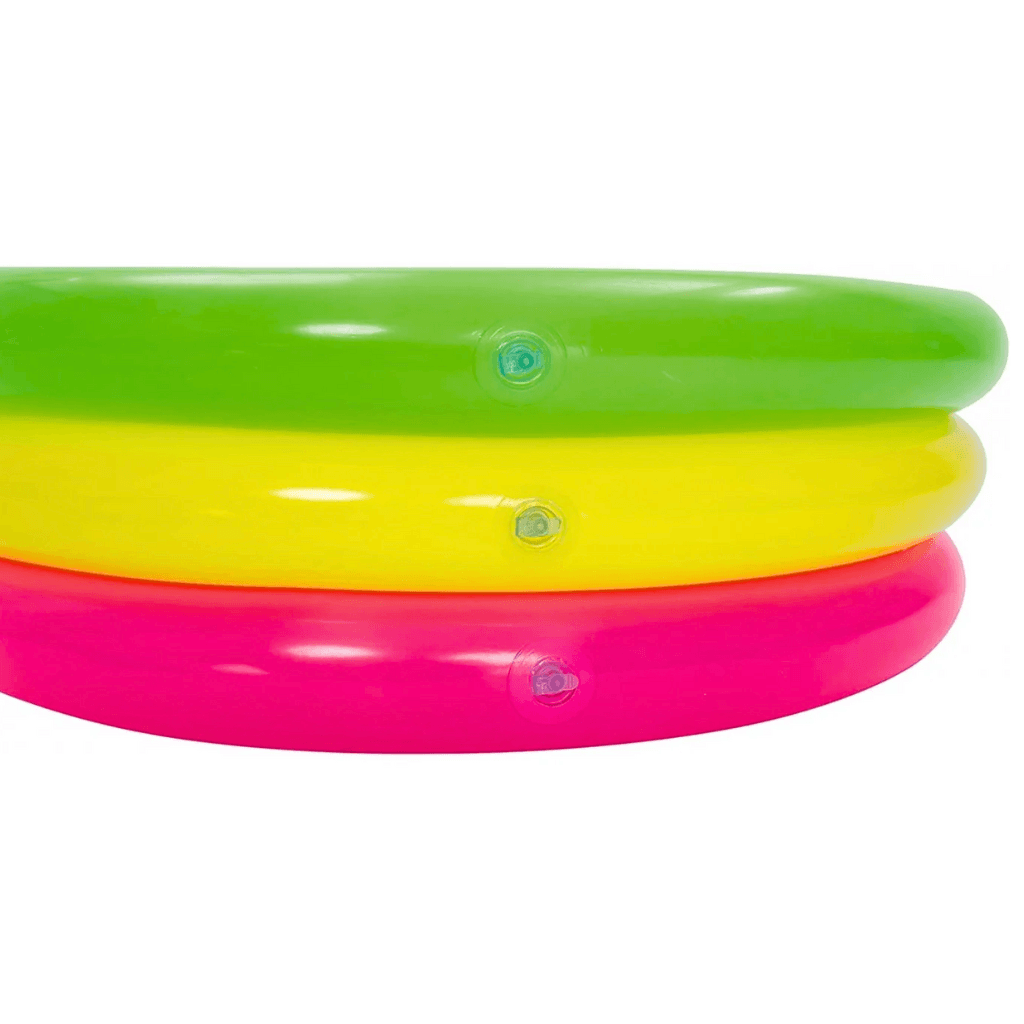 Piscine gonflable arc-en-ciel 70 cm x 24 cm Bestway #51128 - Divers - صورة حقيقية 11