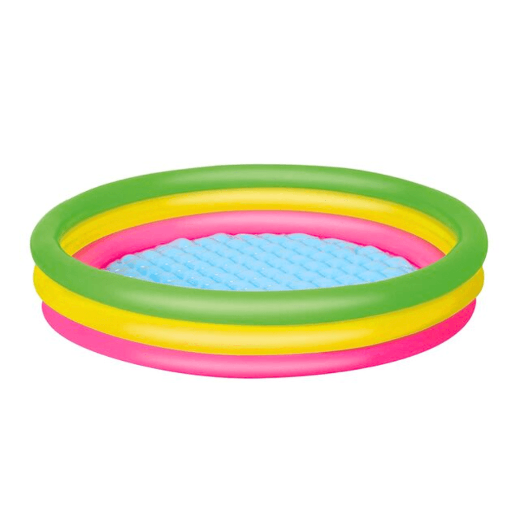 Piscine Gonflable Arc-en-Ciel 152 cm x 30 cm Bestway #51103 - Divers - صورة حقيقية 10