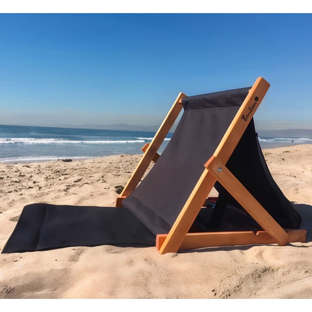 Chaise de Plage Réglable en 3 Positions Avec Poche Arrière - Divers - صورة 1