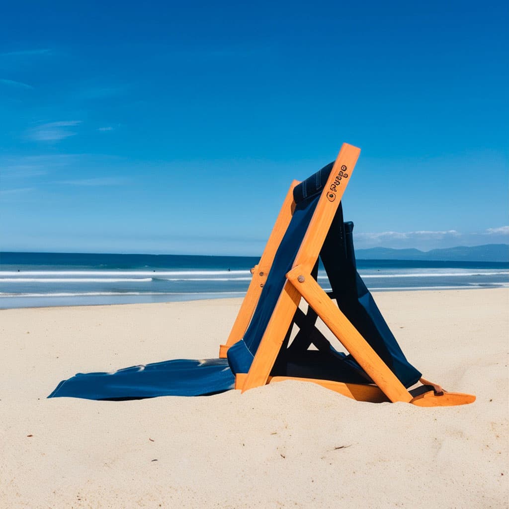 Chaise de Plage Réglable en 3 Positions Avec Poche Arrière - Divers - صورة 3