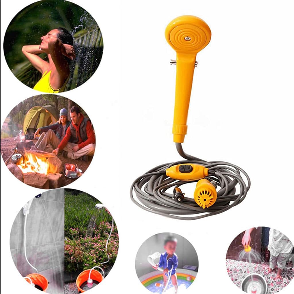 Douche extérieure Portable Camping et Plages DC 12V - Accessoires Auto/Moto - صورة 2