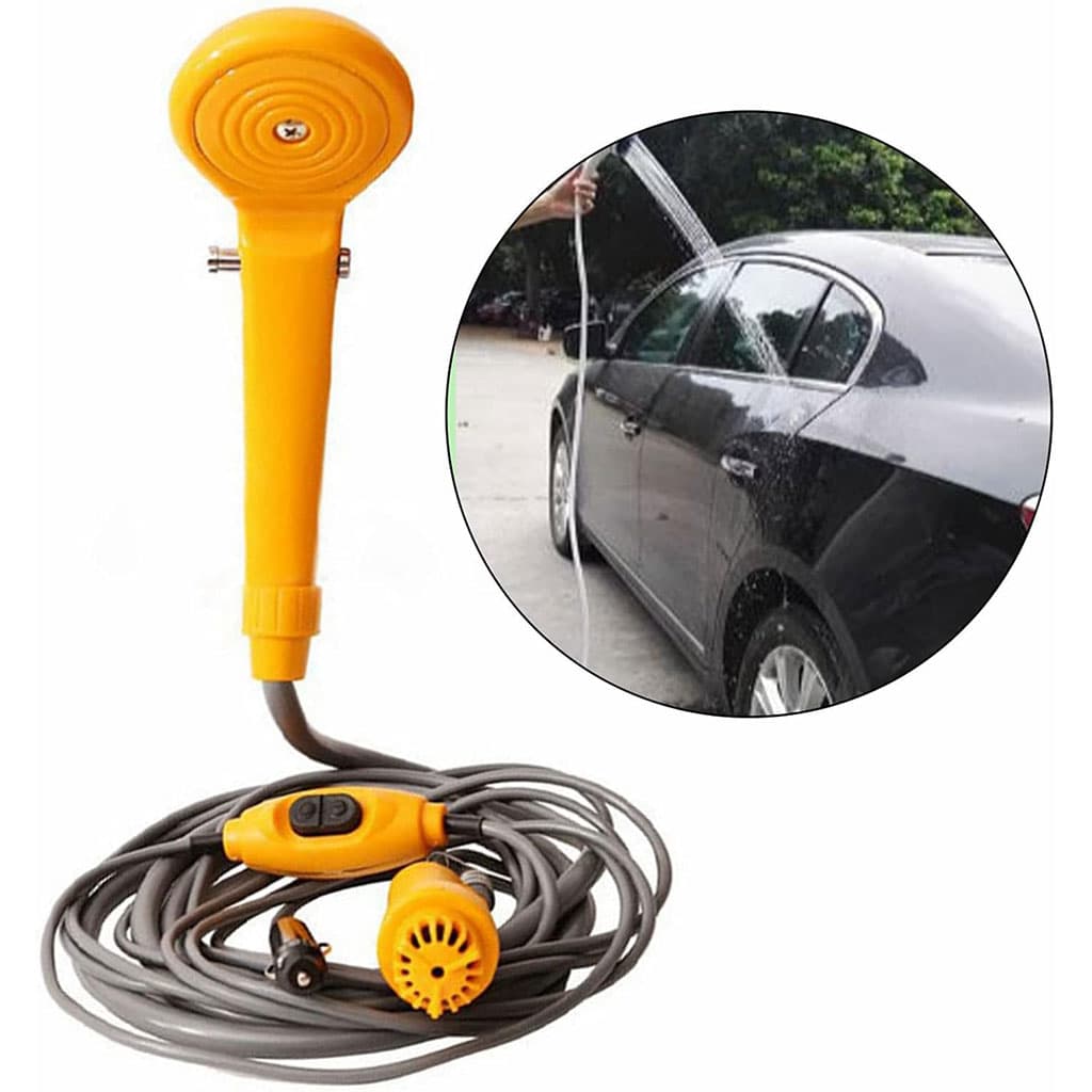 Douche extérieure Portable Camping et Plages DC 12V - Accessoires Auto/Moto - صورة 7