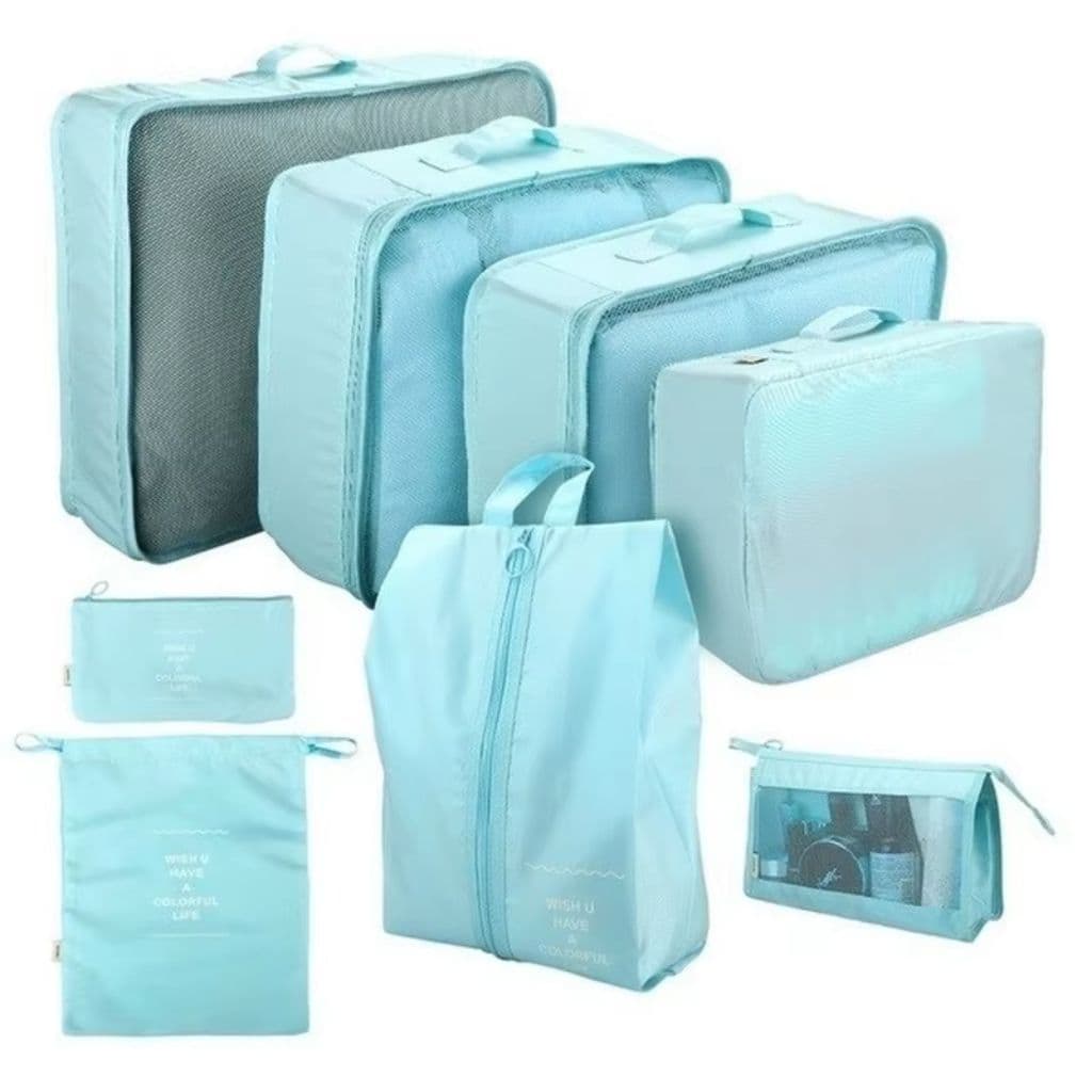 Organisateur Valise 8pcs Sac Rangement et Les Essentiels du Voyage - Soins et Beauté - صورة 5
