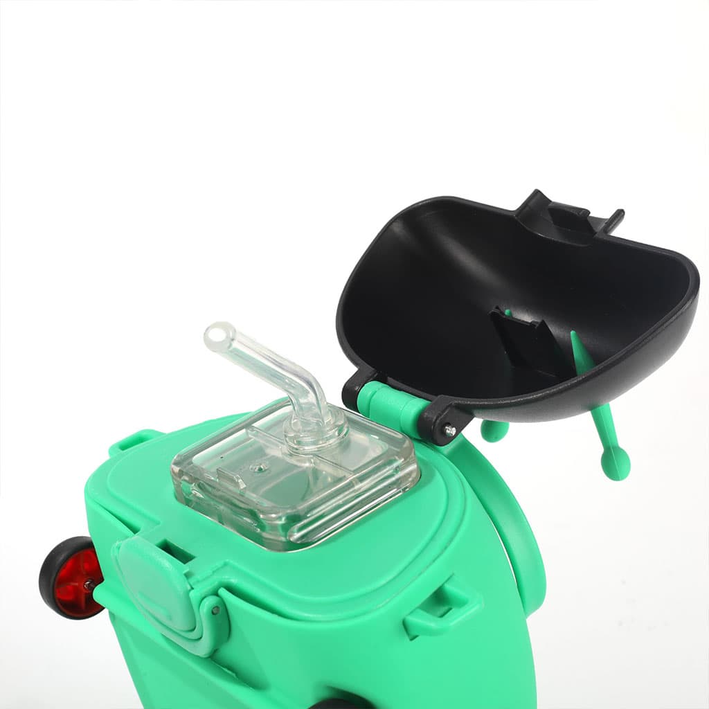 Gourde d'eau 500 ml avec Paille et Motif Cartoon pour Enfants - Divers - صورة 2