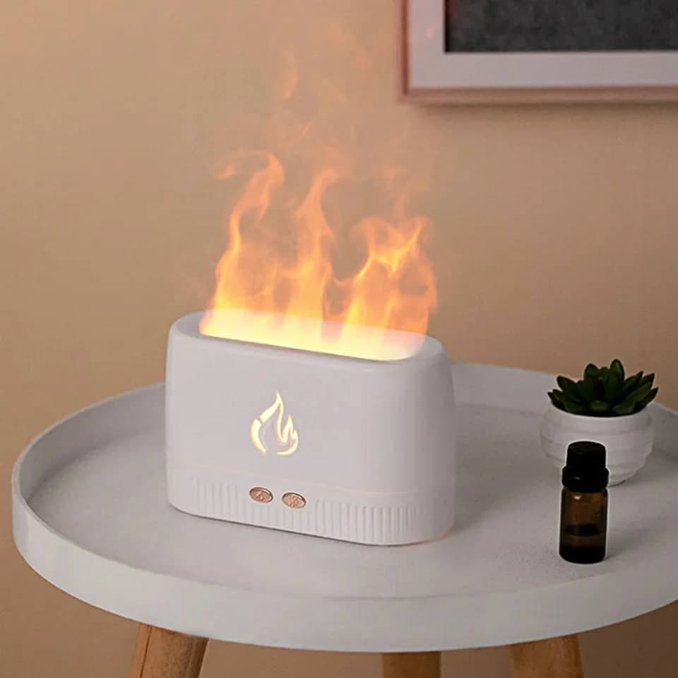 Flame Diffuseur d'huile essentielle et d'arôme pour aromathérapie - Électronique - صورة 7
