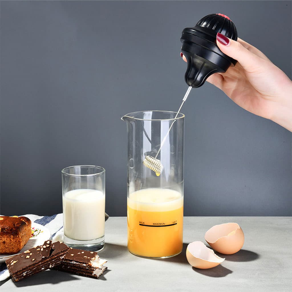 Mousseur à lait électrique Efficace pour les liquides chauds et froids. - Maison - صورة 4