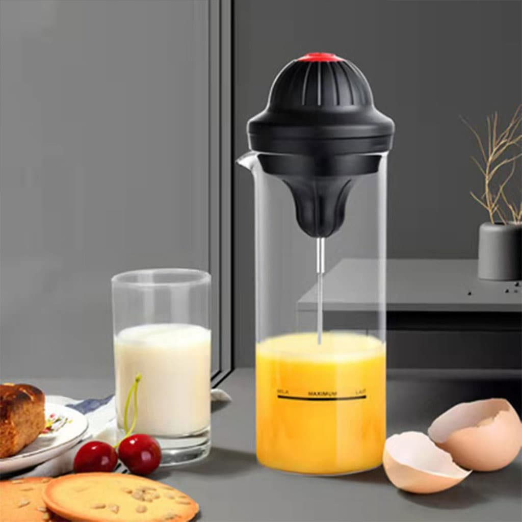 Mousseur à lait électrique Efficace pour les liquides chauds et froids. - Maison - صورة 6