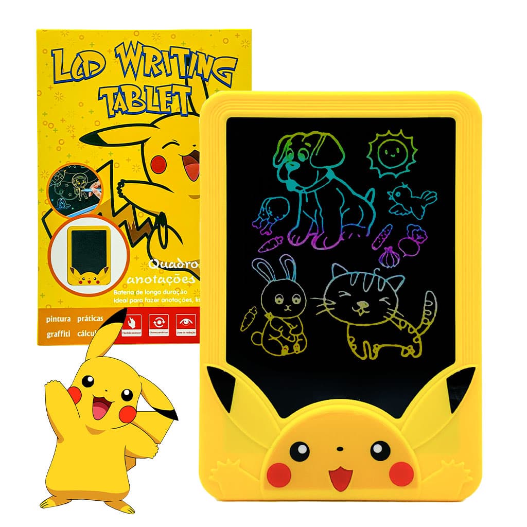 Tablet d'écriture LCD pour Enfants 12 Pouces - Pikatchu - Divers - صورة 1