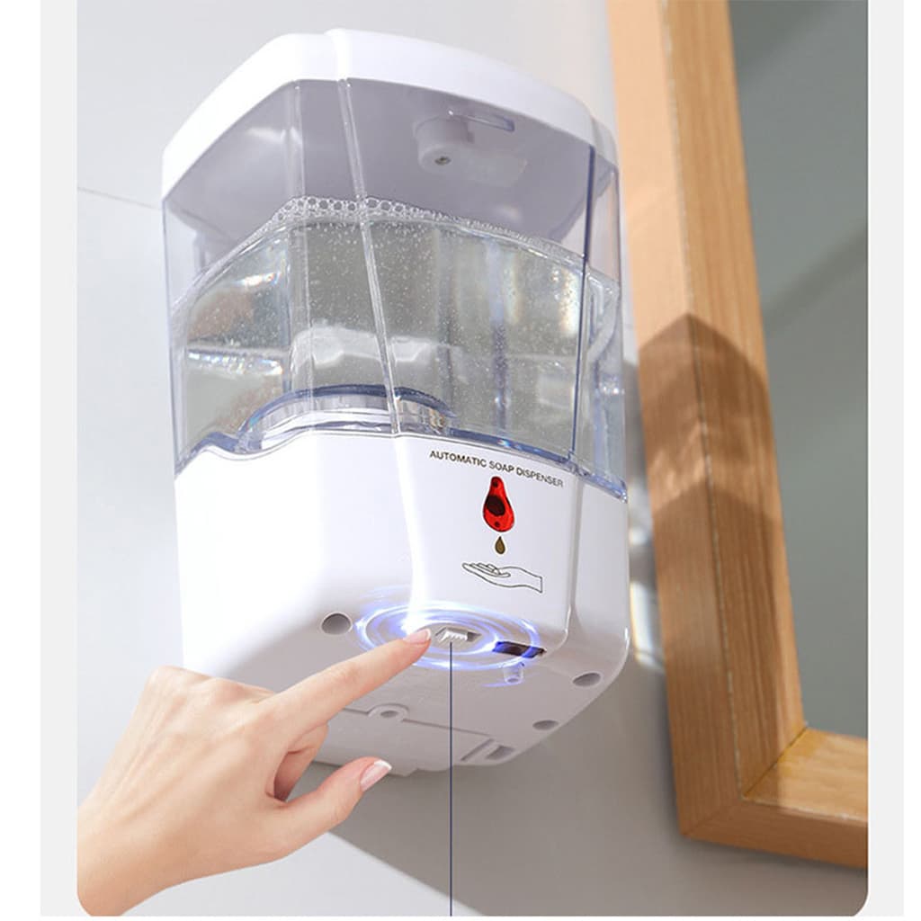 Distributeur automatique de Savon pour les mains sans contact 700ml - Maison - صورة 2