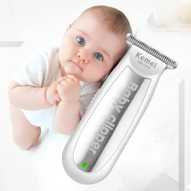 Kemei Mini tondeuse à cheveux pour bébé électrique rechargeable USB - Électronique - صورة 1