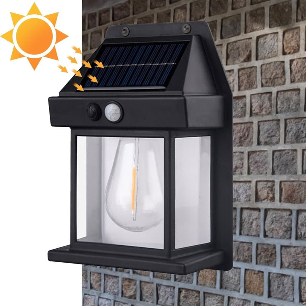 Applique Murale Solaire en Tungstène avec Détecteur de Mouvement Intelligent, 3 Modes - Maison - صورة 4