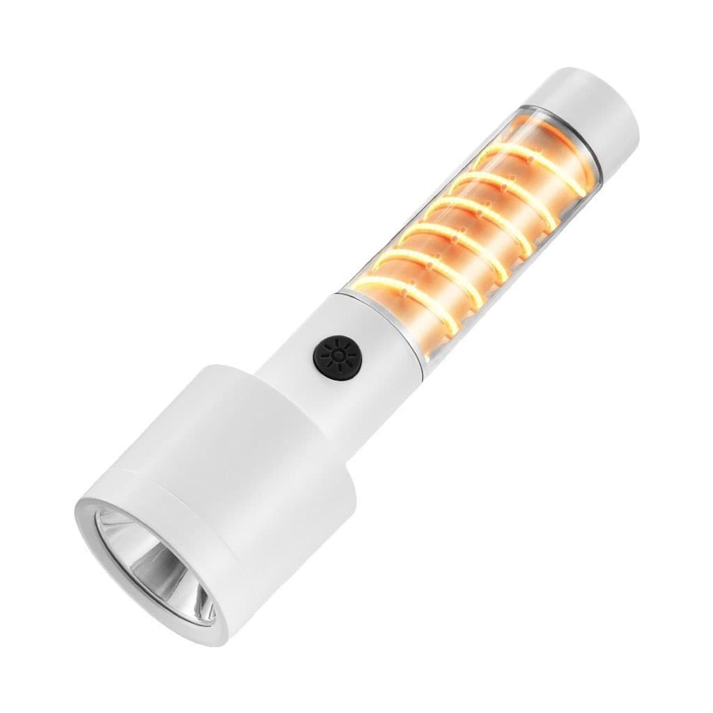 Lampe de poche à double source de lumière chargement USB - Électronique - صورة 6