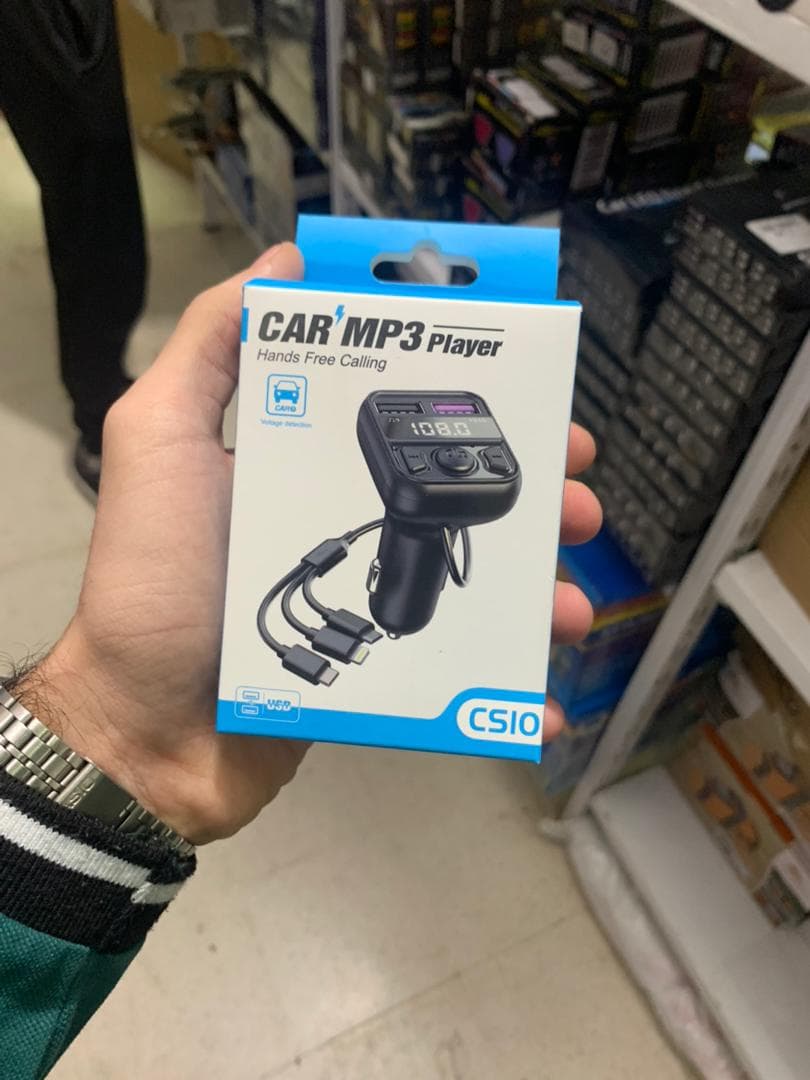 Transmetteur Bluetooth pour voiture, Voiture MP3 Radio AUX CS10 - Électronique - صورة حقيقية 5