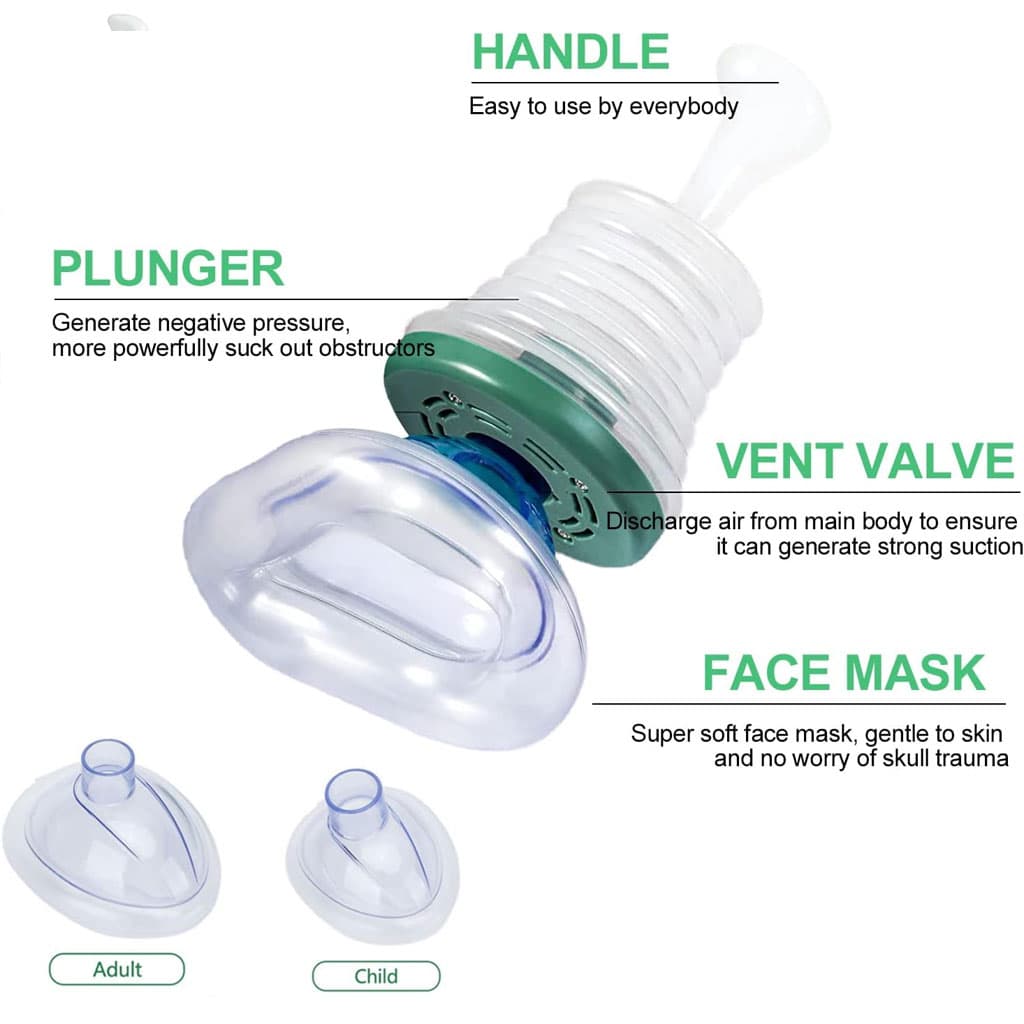 Masque Respiratoire de Premiers Secours Entraîneur Cardio-Pulmonaire - Divers - صورة 6