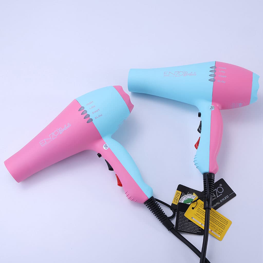 ENZO PROFESSIONAL Seche cheveux Ionic turbo 17000 RPM Edition Barbie - Soins et Beauté - صورة 3