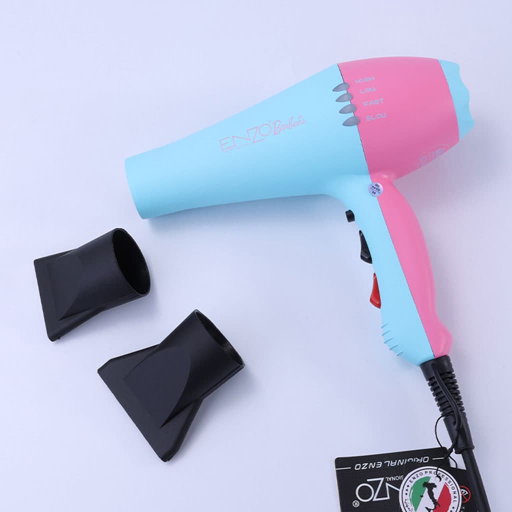 ENZO PROFESSIONAL Seche cheveux Ionic turbo 17000 RPM Edition Barbie - Soins et Beauté - صورة 4
