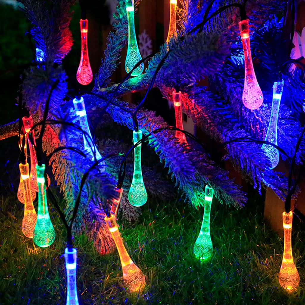 Guirlande lumineuse à 40 LED - 9 m - Branchement direct avec secteur étanche décoration idéale pour chambre (Ampoule) - Décoration - صورة 2