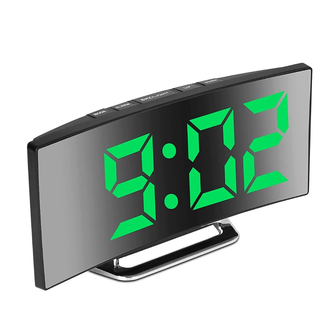 Horloge et réveil thermomètre de table electronique lumineux - Électronique - صورة 1
